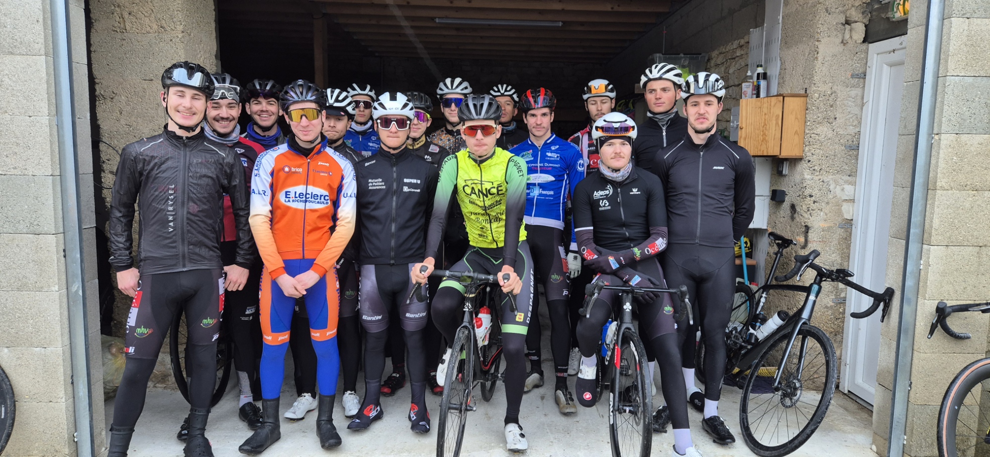 2025 - Stage Top16 cyclisme - Dimanche 05 janvier