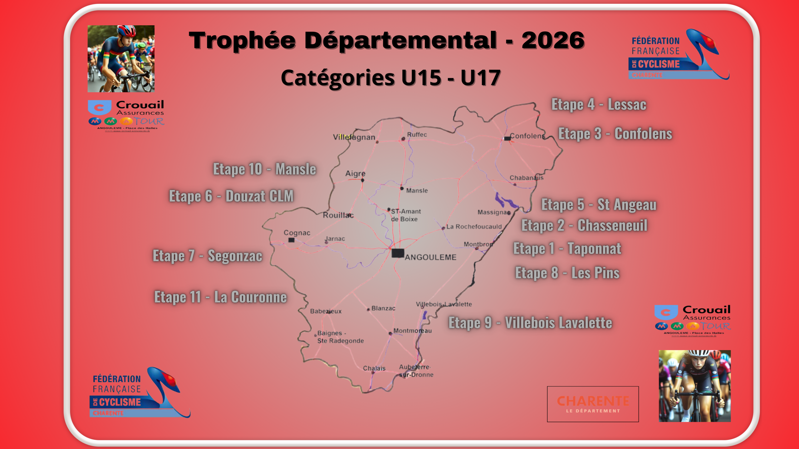 Emplacement épreuves Challenge MMA Crouail Angoulême 2024