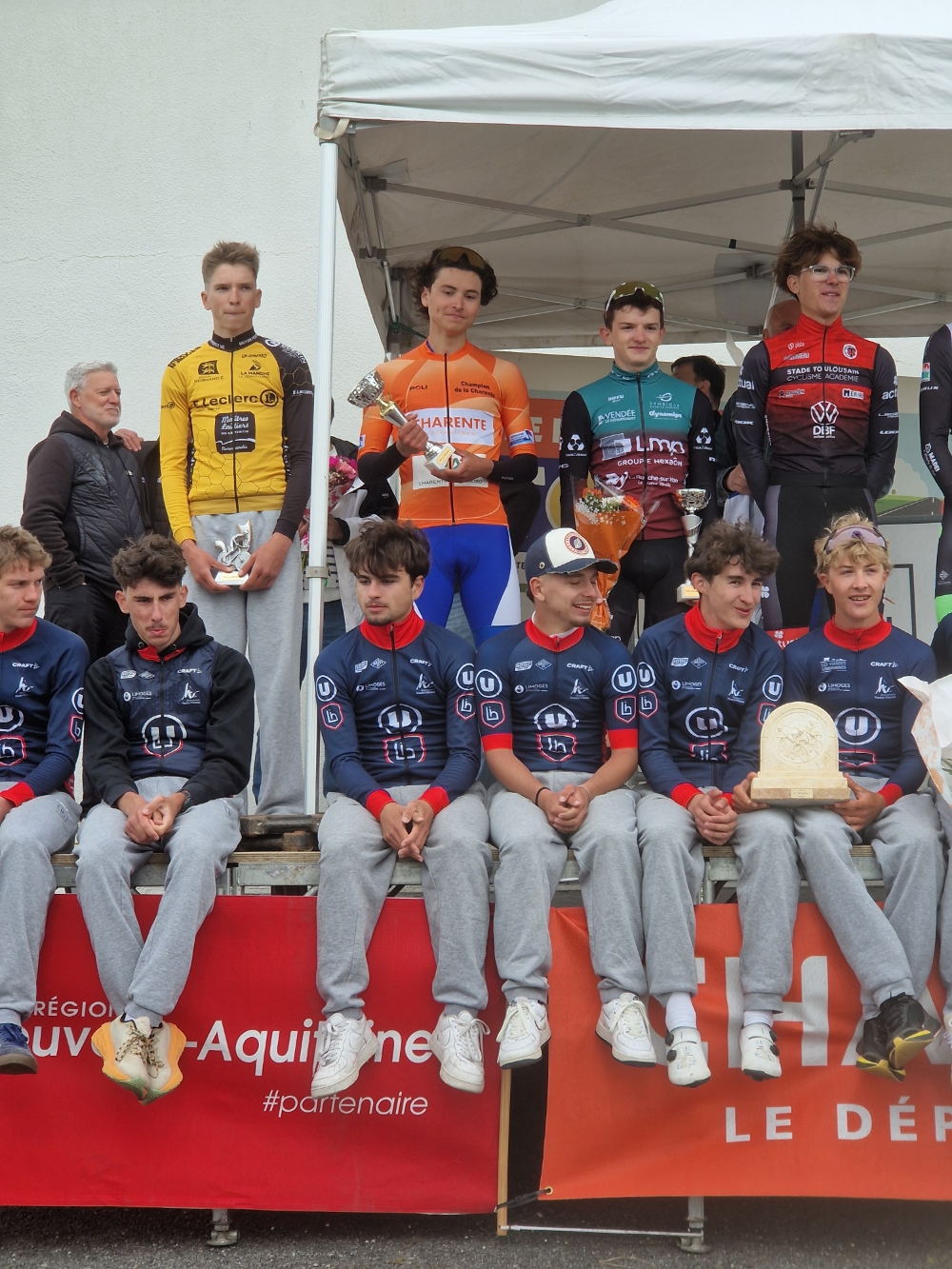 Bastien champion de Charente